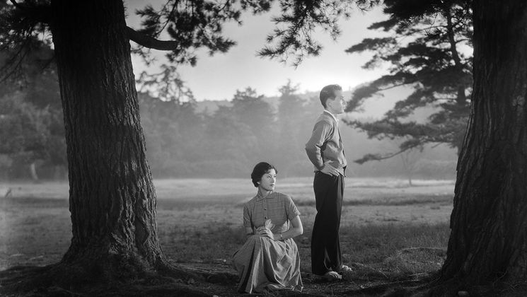 Photo du film Tsuki Wa Noborinu (La lune s'est levée) © 1955 NIKKATSU. Tous droits réservés.
