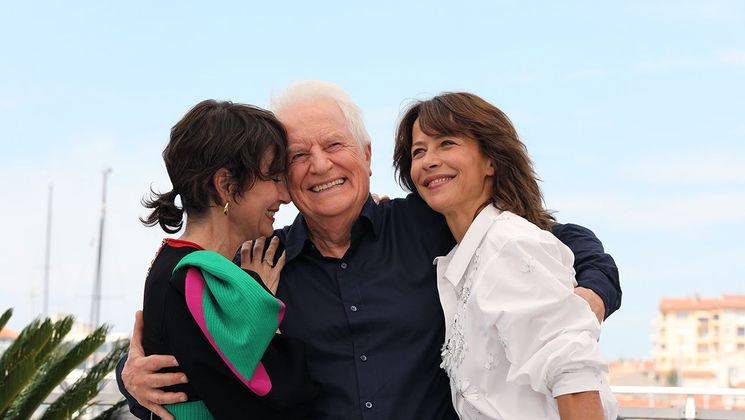Géraldine Pailhas, André Dussollier and Sophie Marceau - Tout s'est bien passé (Evything Went Fine) © Valentina Claret / FDC