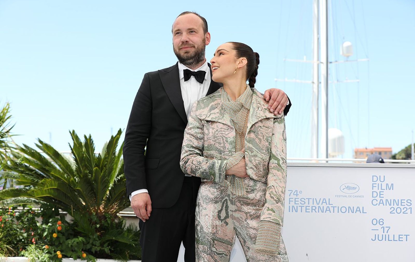 Valdimar Johannsson and Noomi Rapace - Lamb - Festival de Cannes