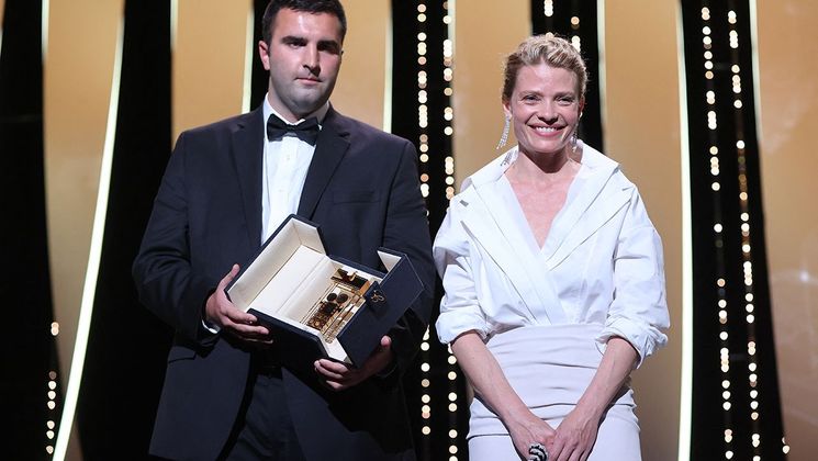 Mélanie Thierry et Frank Graziano - Murina, Caméra d’or © Valery Hache / AFP