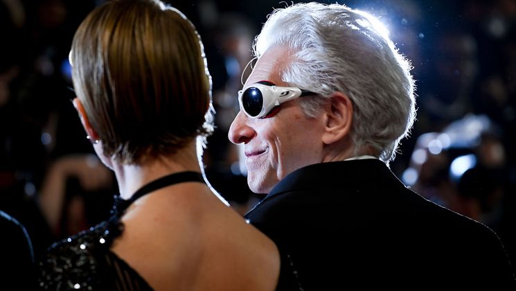 David Cronenberg - Montée des marches de Crimes of the Future (Les Crimes du Futur) © Pascal Le Segretain / GettyImages