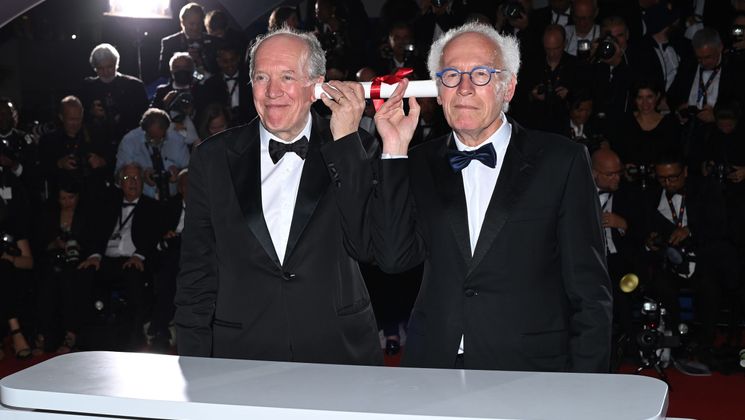 Jean Pierre & Luc Dardenne - Lauréats du Prix du 75e pour TORI ET LOKITA © Daniele Venturelli / WireImage