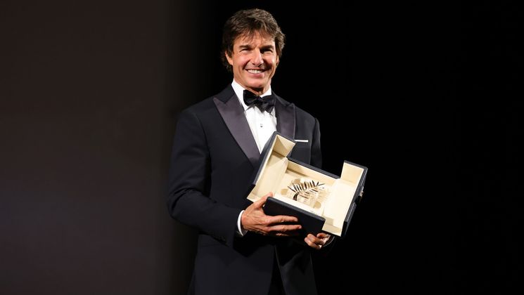 Tom Cruise receives an Honorary Palme d'or © Andreas Rentz / Getty