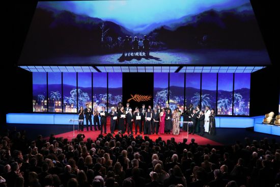 Les lauréats du 77e Festival de Cannes