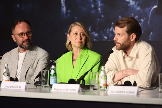 THE GIRL WITH THE NEEDLE film cast – Press conference
