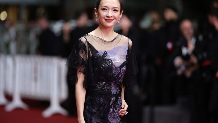 Zhang Ziyi - Montées des marches SHE'S GOT NO NAME © Andreas Rentz / Getty