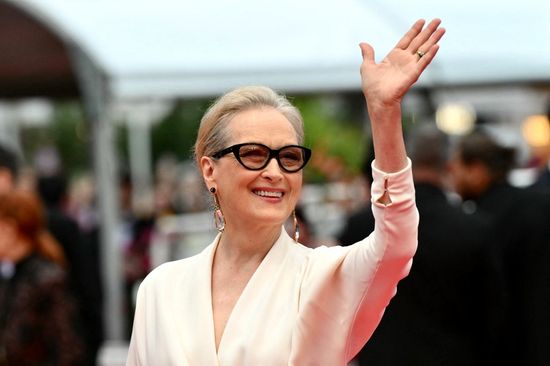 Meryl Streep – Montée des marches LE DEUXIEME ACTE