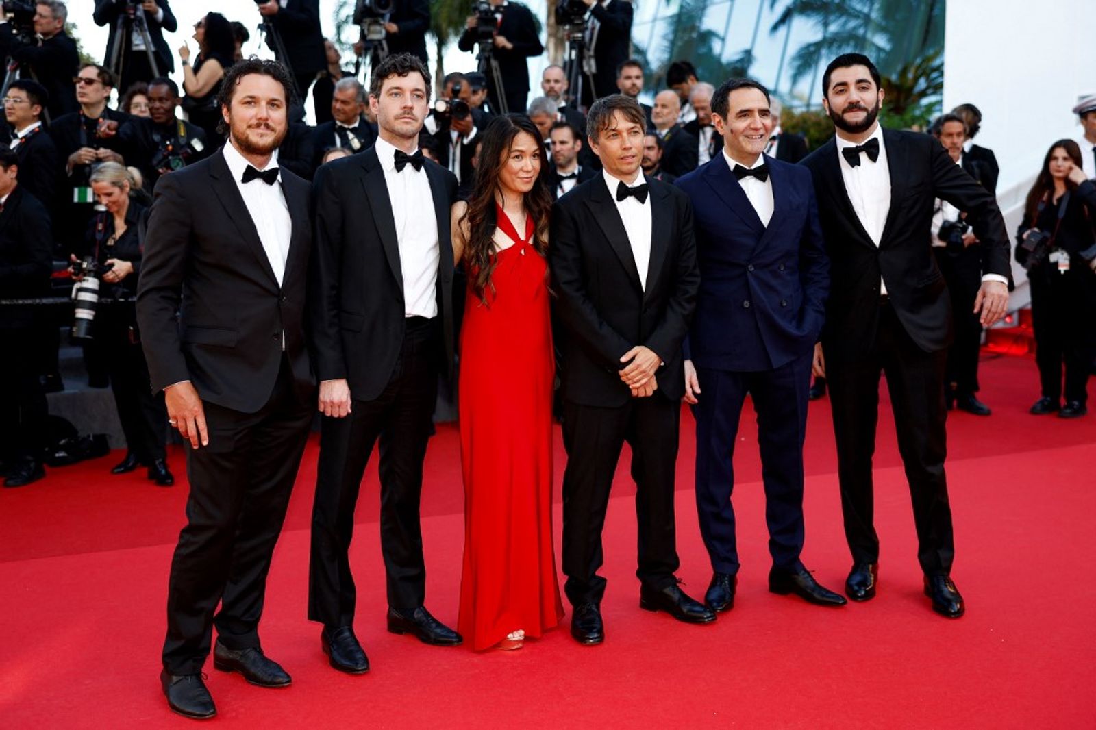 ANORA film cast Red steps of the Closing Ceremony Festival de Cannes