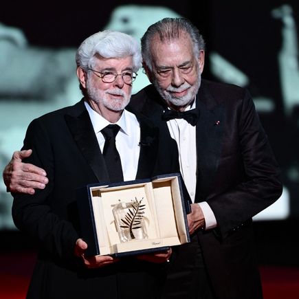 George Lucas – Honorary Palme d’or, delivered by Francis Ford Coppola