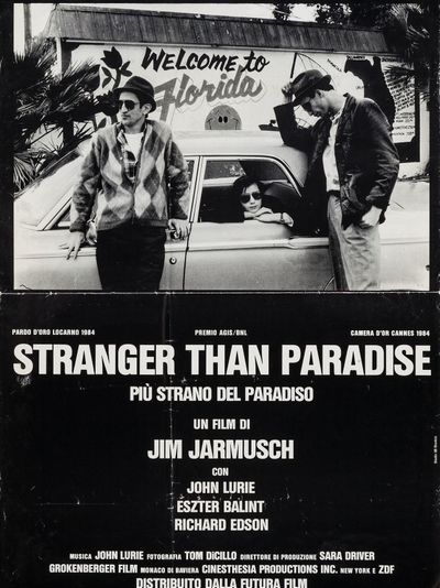 Affiche de Stranger than paradise de Jim Jarmusch © DR