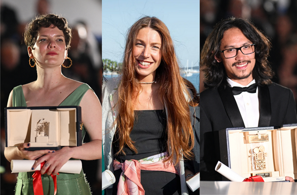 Lauréats 2023 : Flora Anna Buda (Palme d'or), Marlene Lyngstad (1er prix La Cinef), An Pham Thien (Caméra d'or)